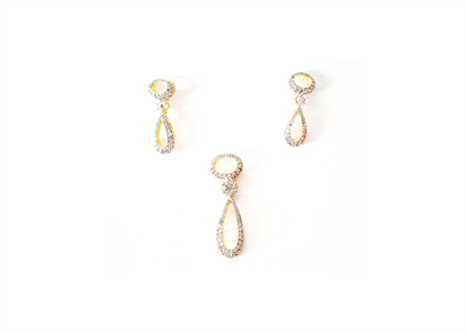 Dual Tone Plated | Fashion Pendant Sets